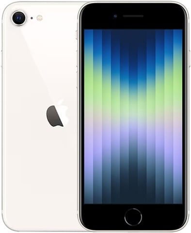 スマートフォン本体 iPhone SE 3rd Gen 64GB Starlight Apple iPhone SE (3rd Generation) 64GB Starlight, Unlocked C - CeX